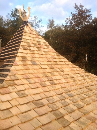 Oak shingles shakes